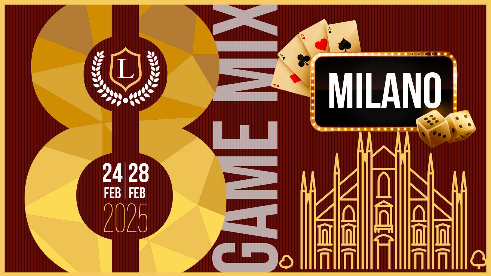 24-28 FEB 2025 - 8 GAME MIX - MILANO